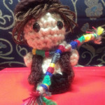 Crocheted Tom Baker Doctor Who