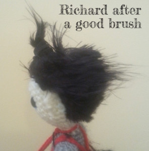 richard after brush